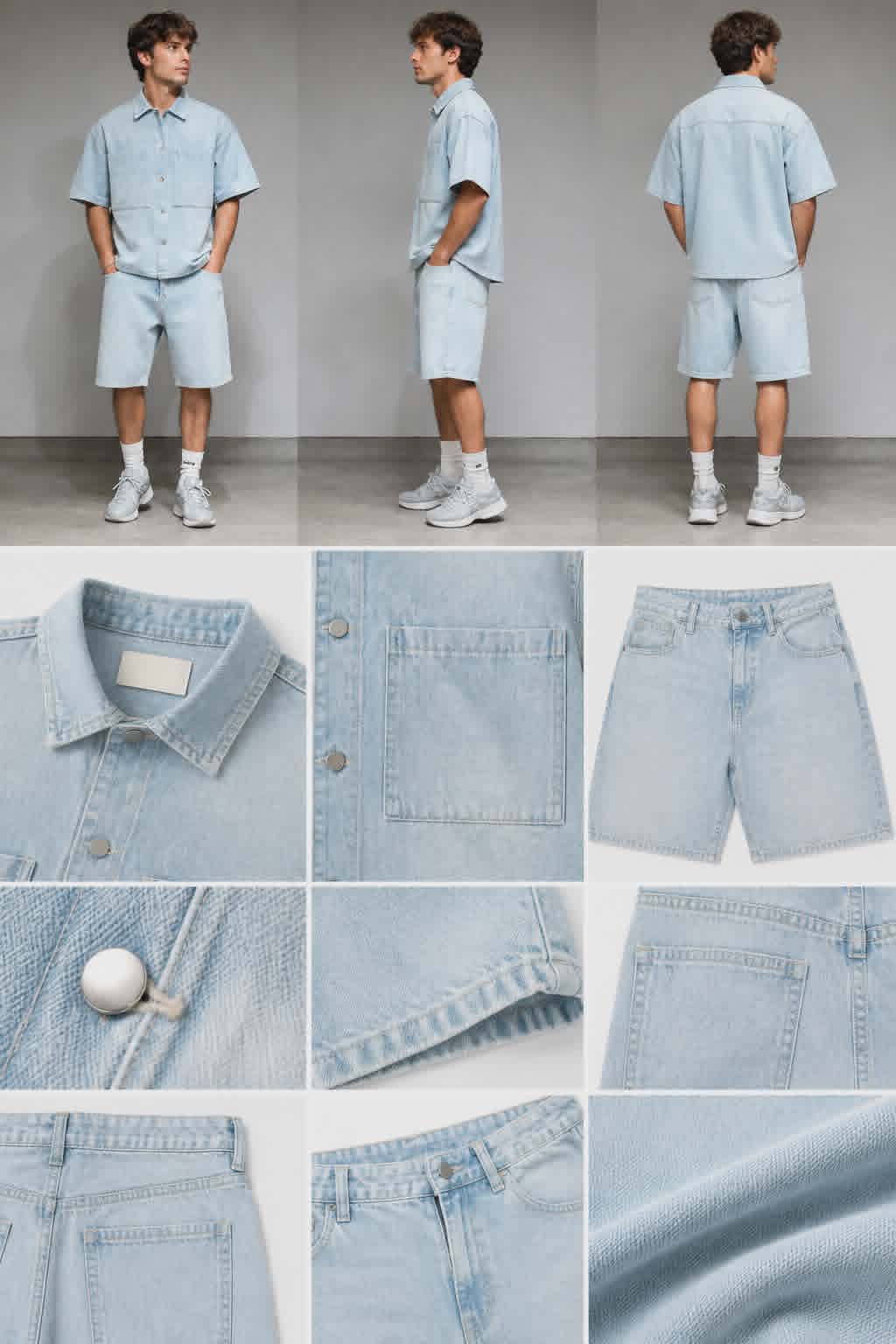 Ensemble Denim Clair