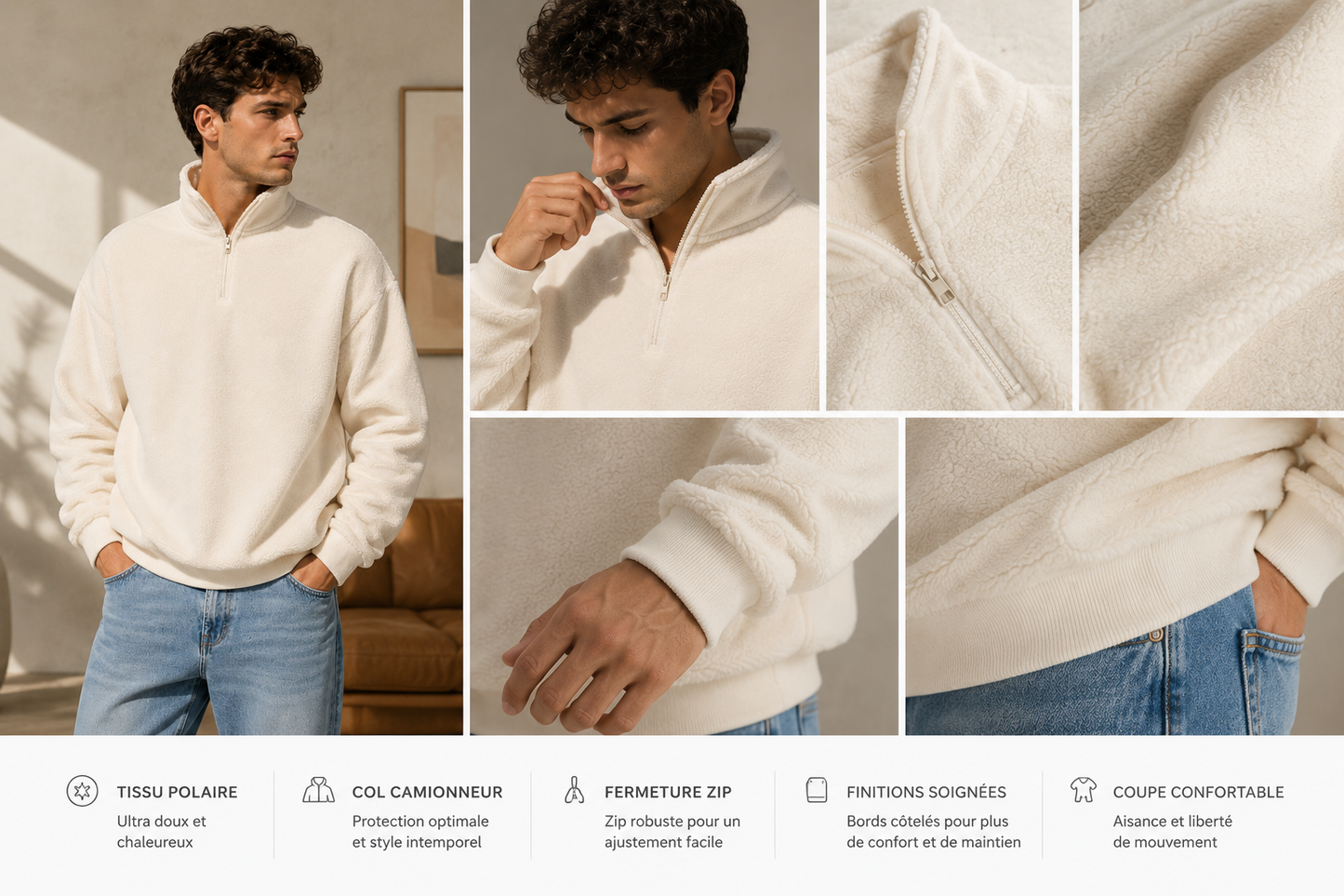 Pull Polaire Sherpa