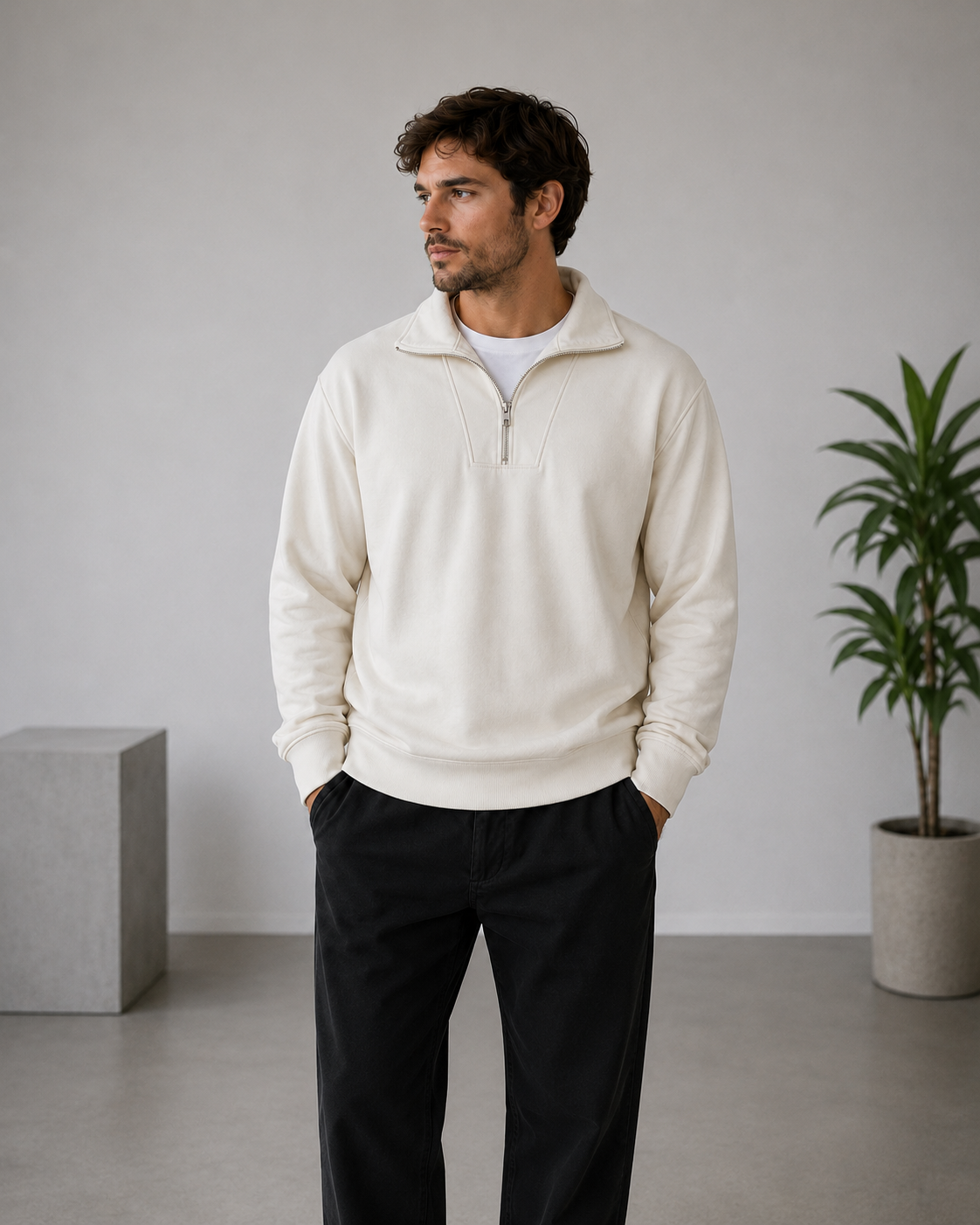 Pull Héritage Col Camionneur