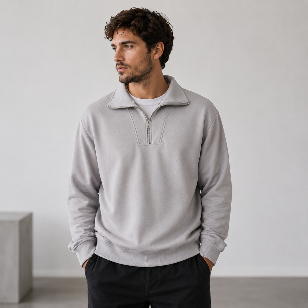 Pull Héritage Col Camionneur