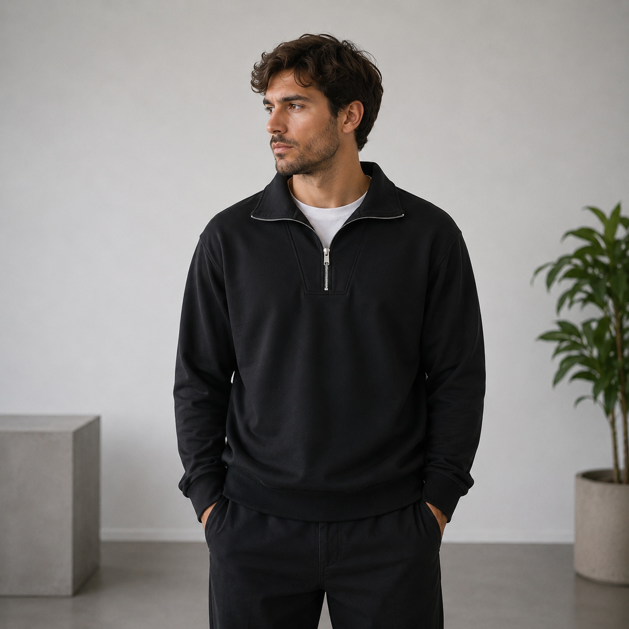 Pull Héritage Col Camionneur