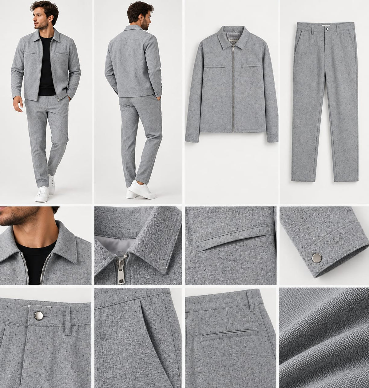 Ensemble Homme Gris