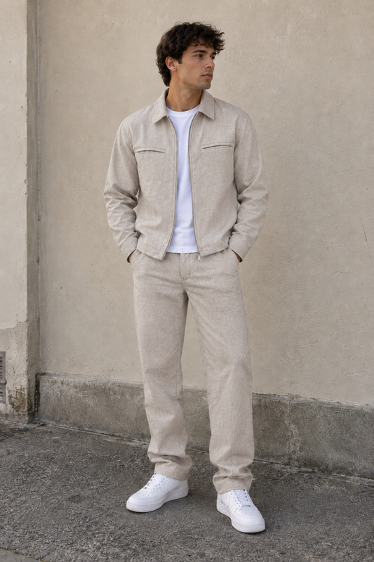 Ensemble Beige Texturé – Elzario