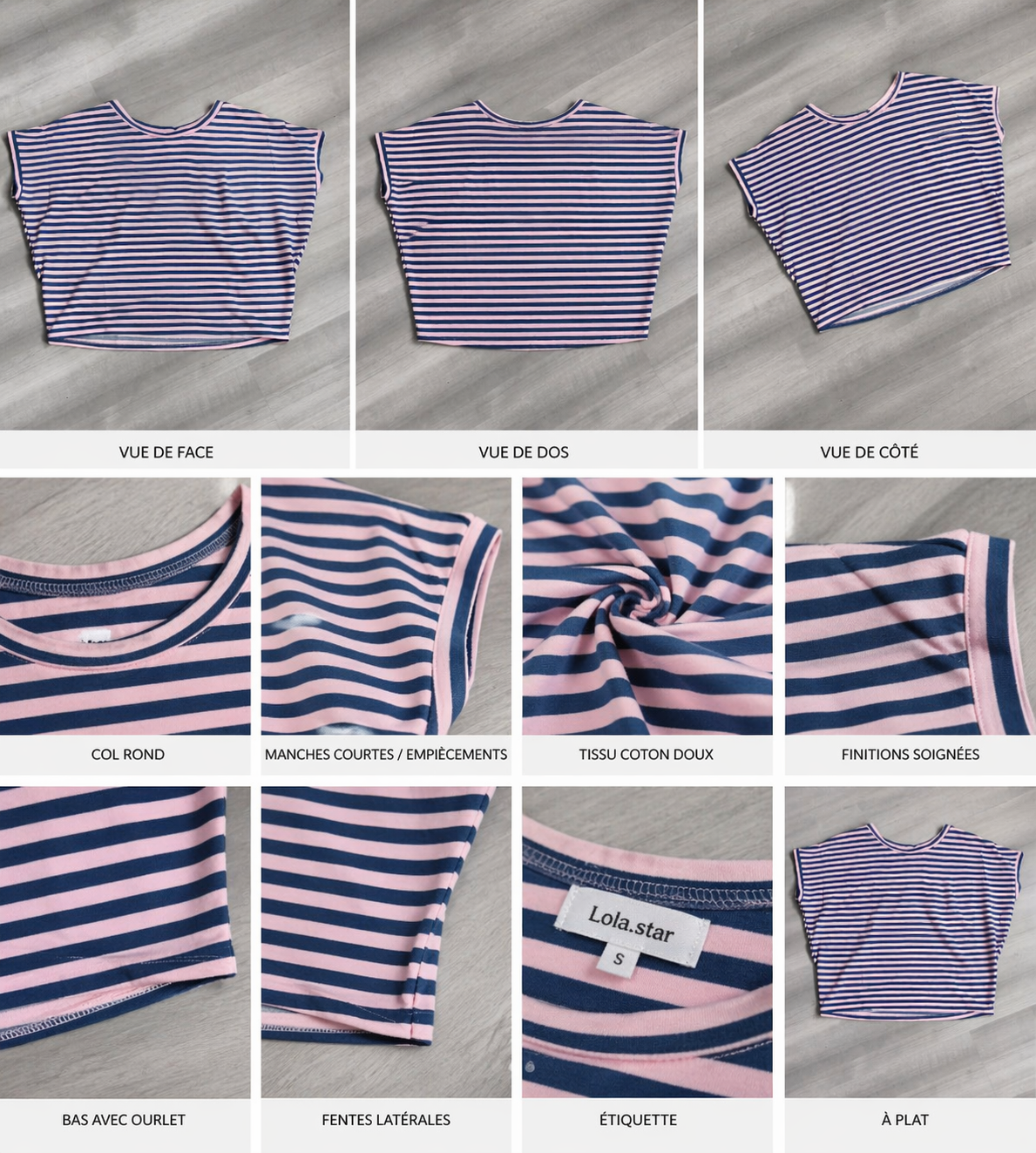 Striped t-shirt