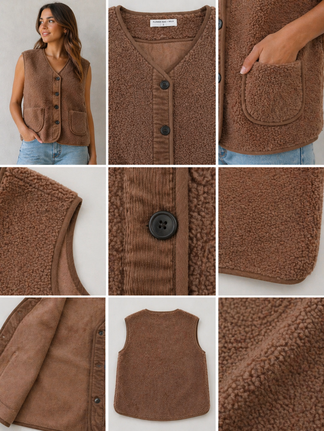 Sleeveless vest