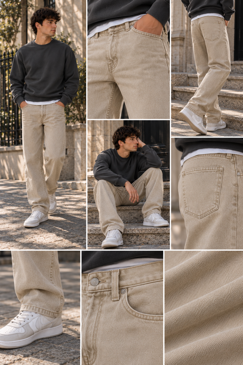 Jeans Flare - Sable