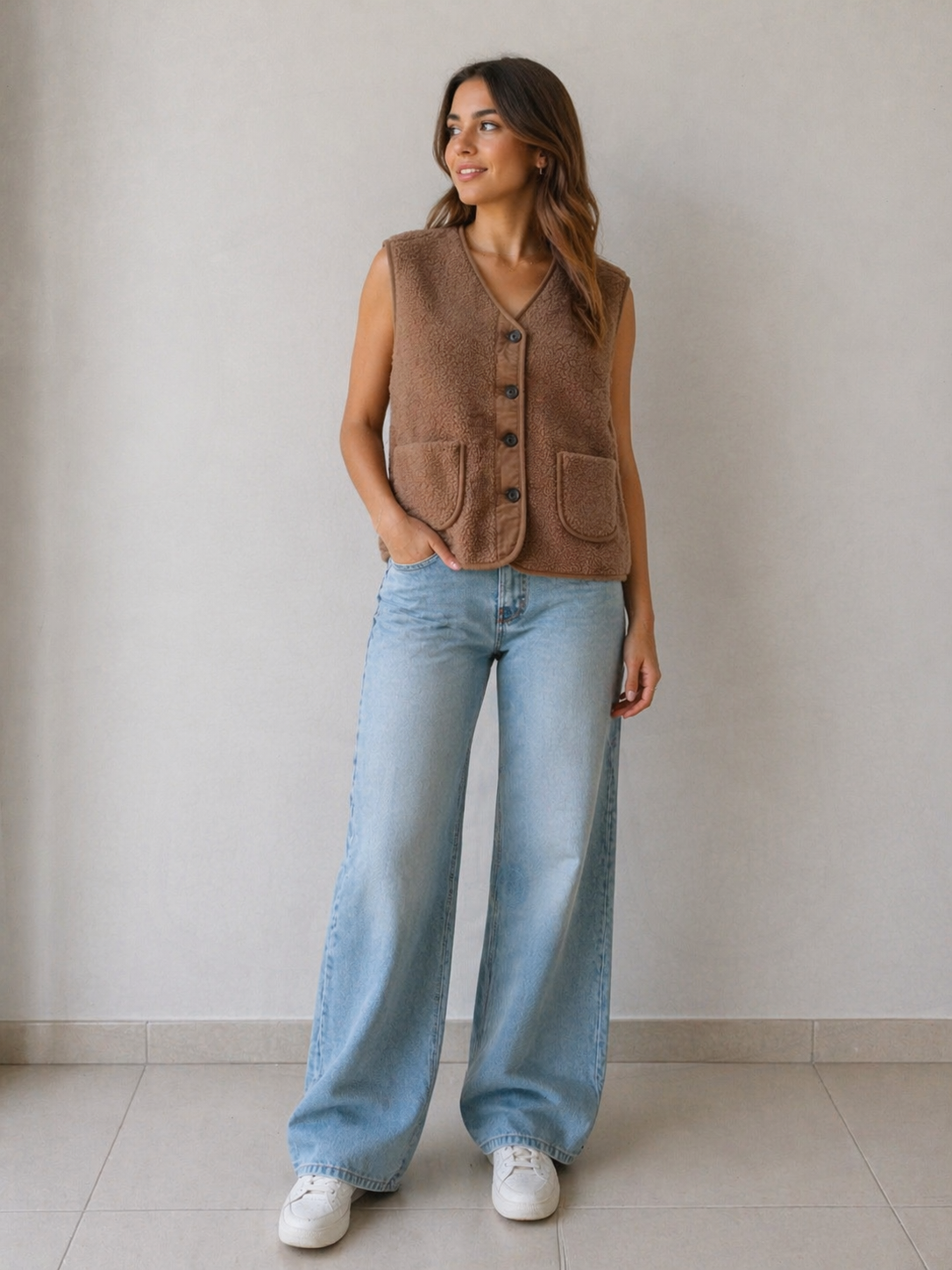 Sleeveless vest