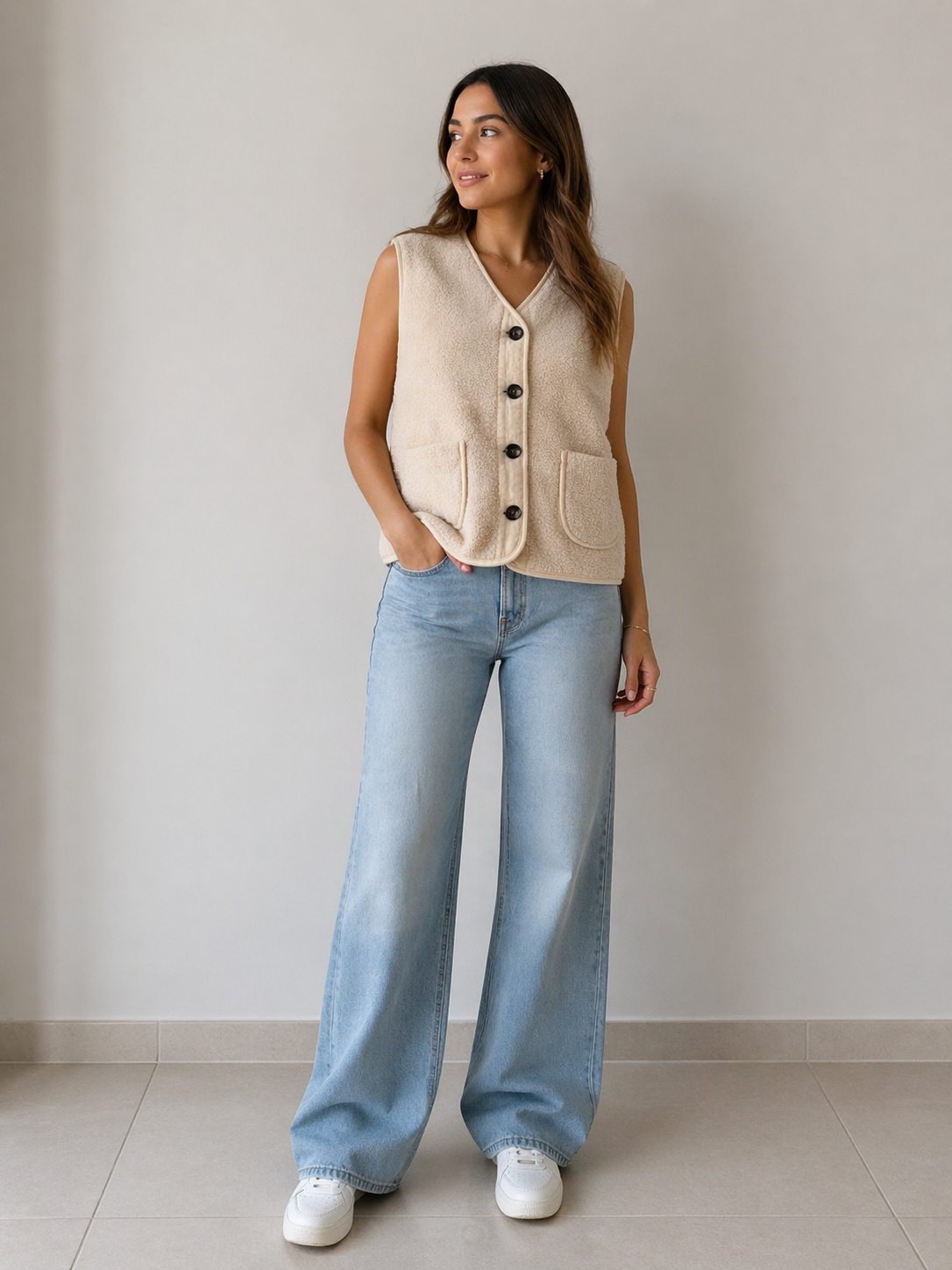 Sleeveless vest
