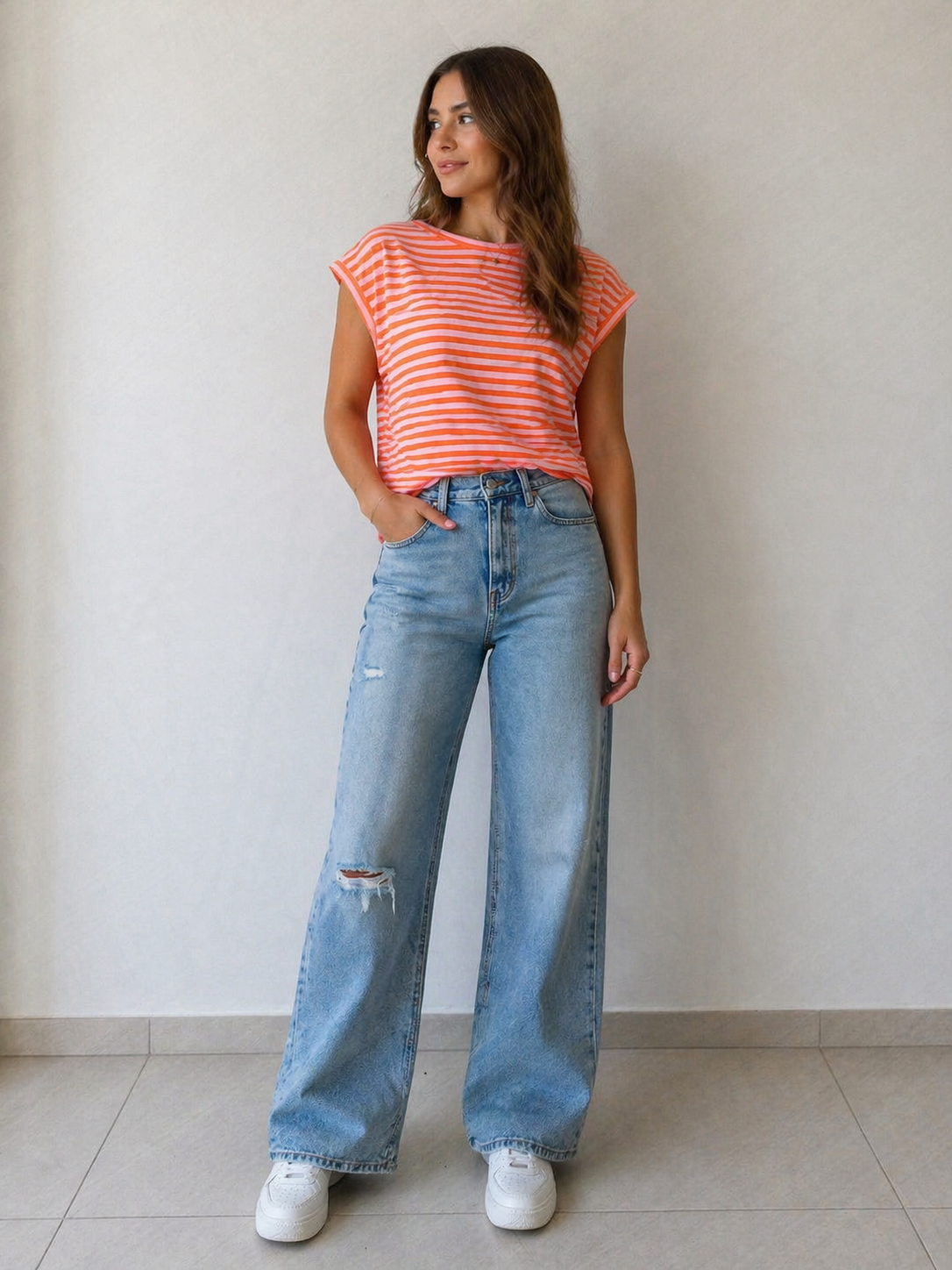 Striped t-shirt