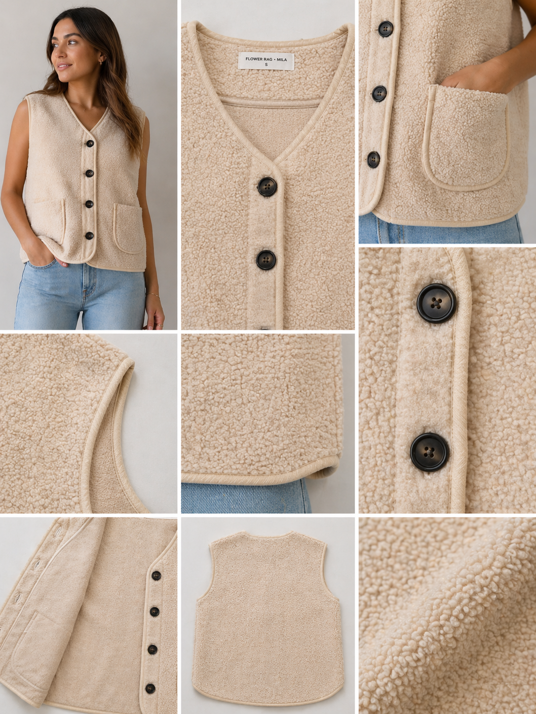 Sleeveless vest