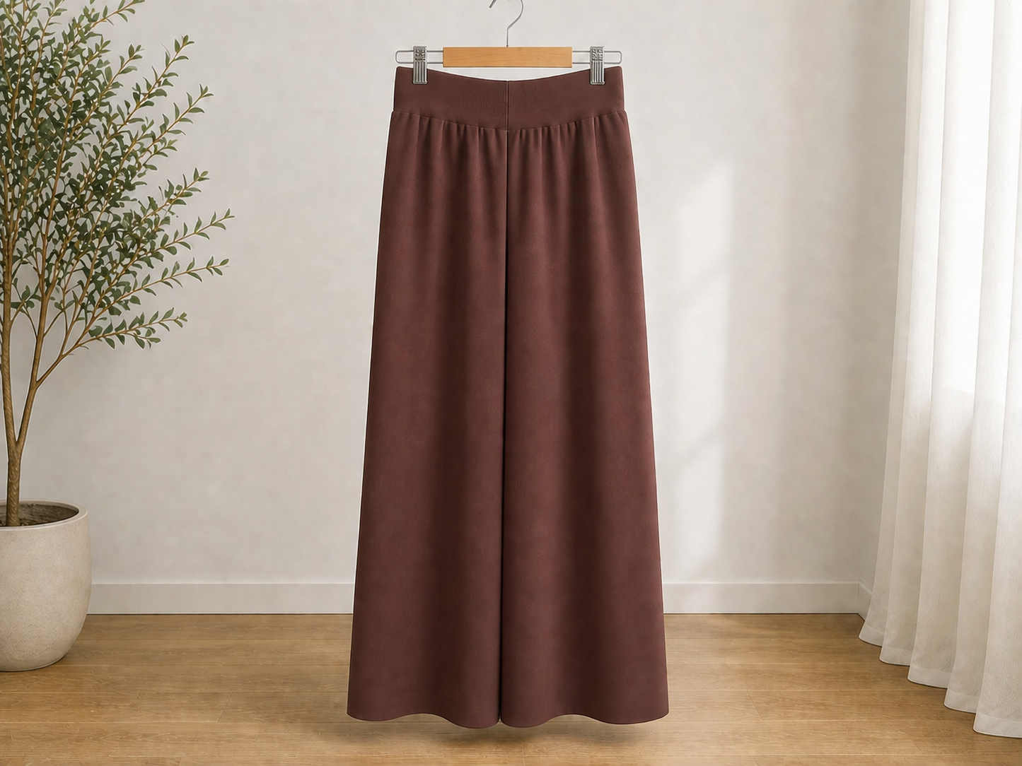 Pantalon large et fluide